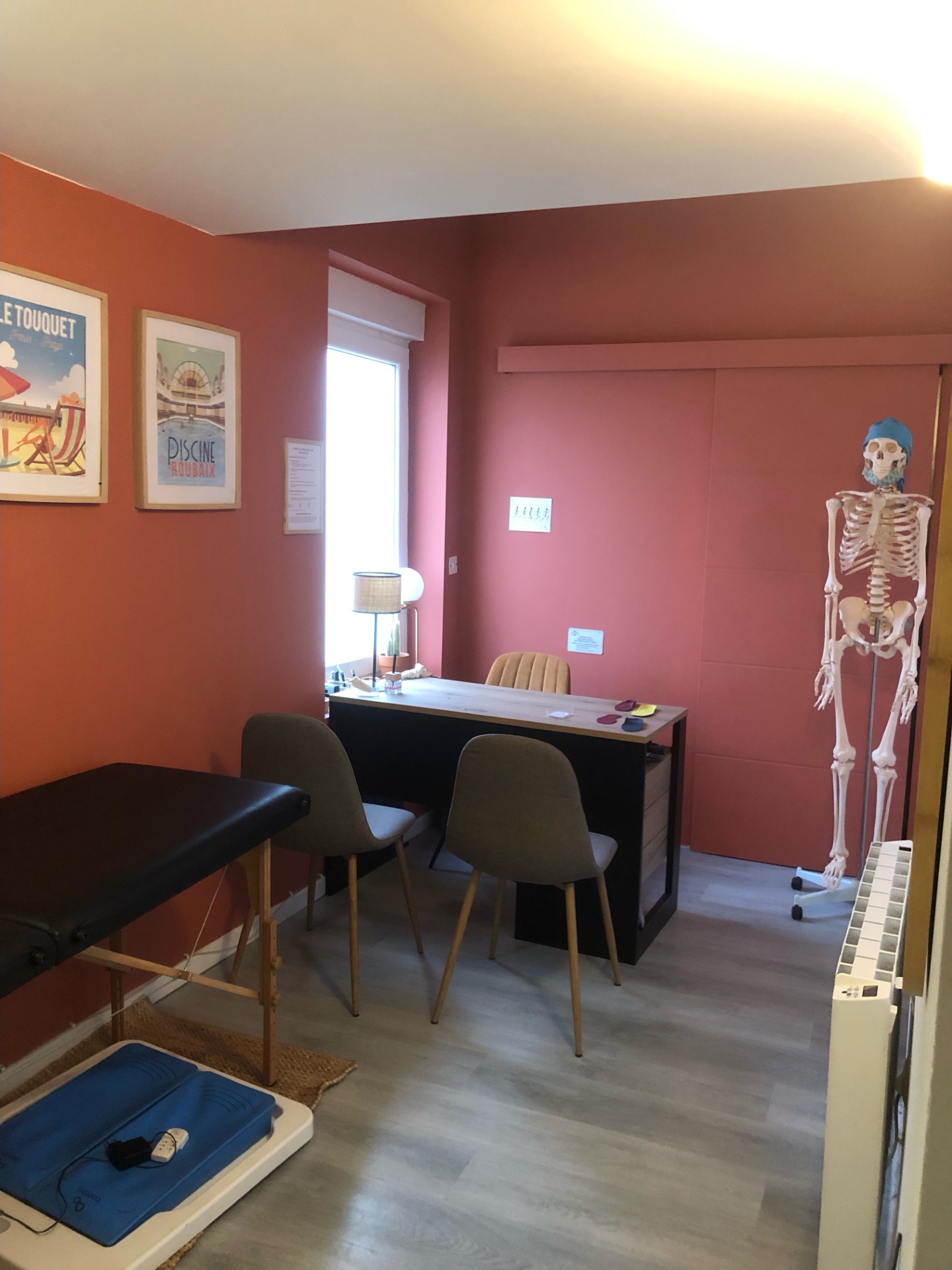 Espace de bilan podologique du cabinet d'Axelle Pessou